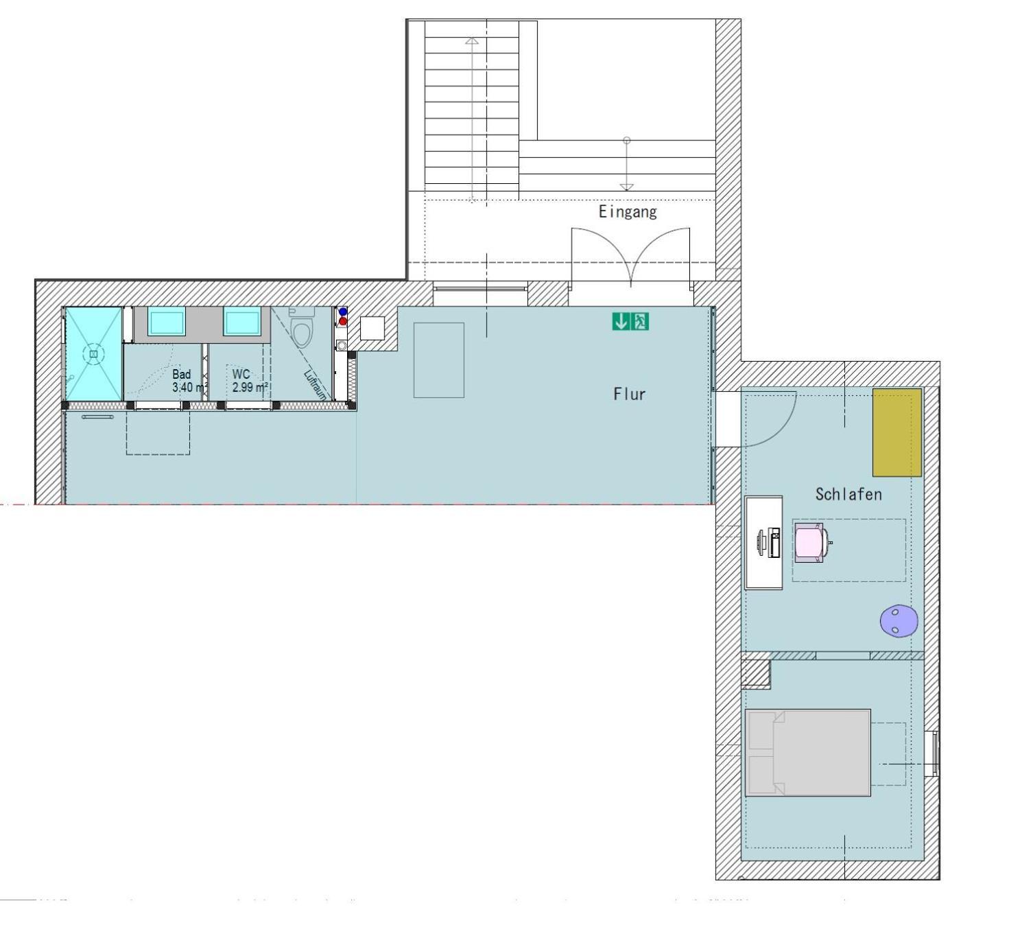 Helles Zimmer Im Loft Мангейм Экстерьер фото